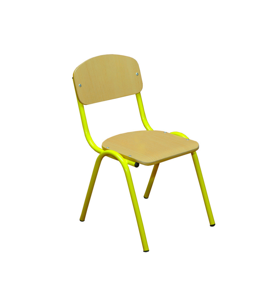 Дитячий стілець ISO №1 з HPL покриттям, ЛЕЛЕКА, 280х280х515 мм.